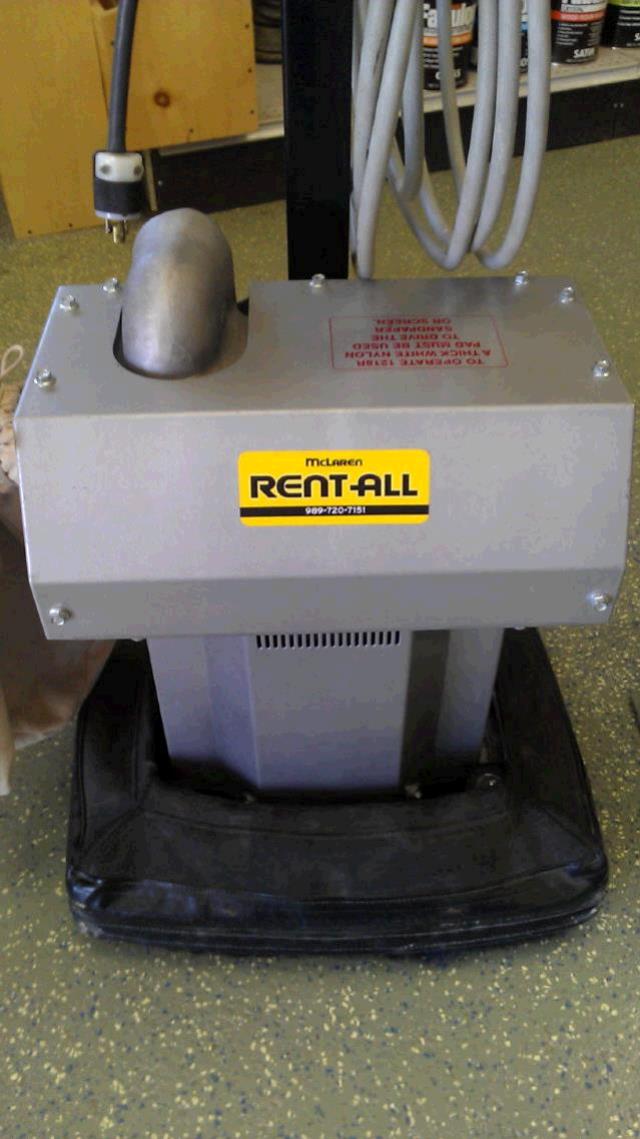Rental store for ORBITAL FLOOR SANDER W  DUST COLLECT in Owosso MI